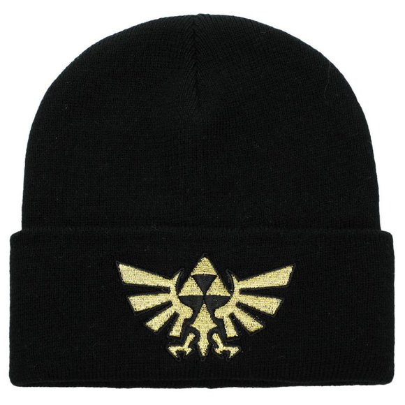Zelda Triforce Crest Beanie - Picture 1 of 3